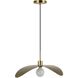 Christobel LED 19.75 inch Aged Brass Pendant Ceiling Light