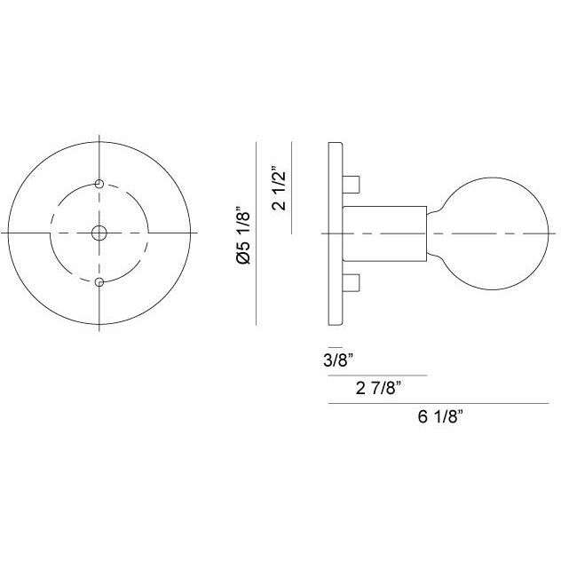 Kasa 1 Light 6 inch White Wall Sconce Wall Light