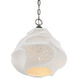Wintershall 1 Light 14.25 inch Antique Brushed Nickel Pendant Ceiling Light