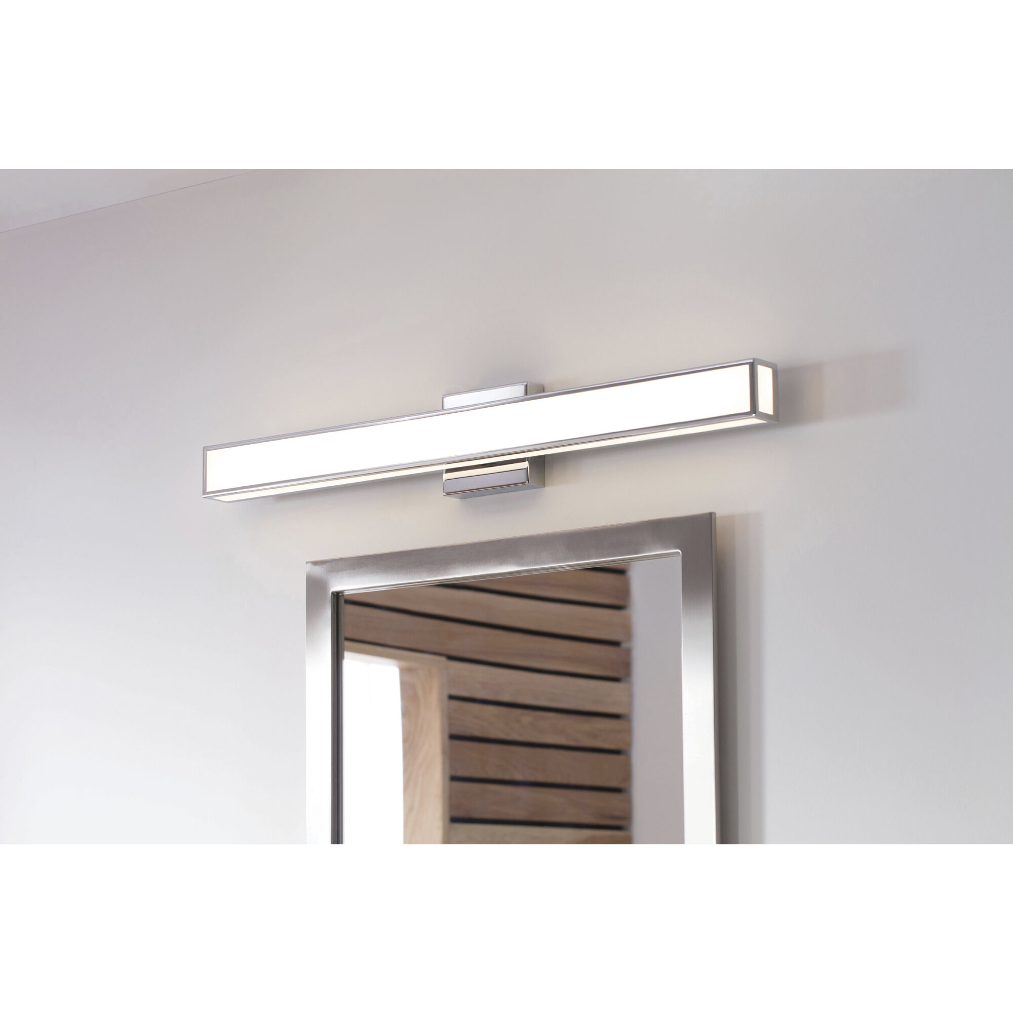 Alto LED 30 inch Chrome Vanity Light Wall Light, Vertical