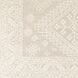 Kayseri 108 X 72 inch Medium Gray/Light Beige/Cream Handmade Rug in 6 x 9, Rectangle