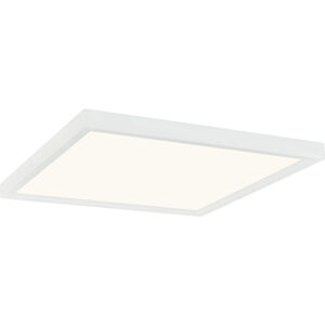 Quoizel Outskirts LED 15 inch White Lustre Flush Mount Ceiling Light OST1615W - Open Box