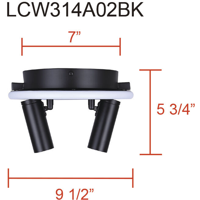 Denver Black Track Lighting Ceiling Light