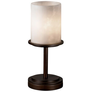 Clouds 12 inch 60 watt Dark Bronze Table Lamp Portable Light in Incandescent