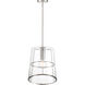 Alonzo 1 Light 14 inch Polished Nickel Pendant Ceiling Light