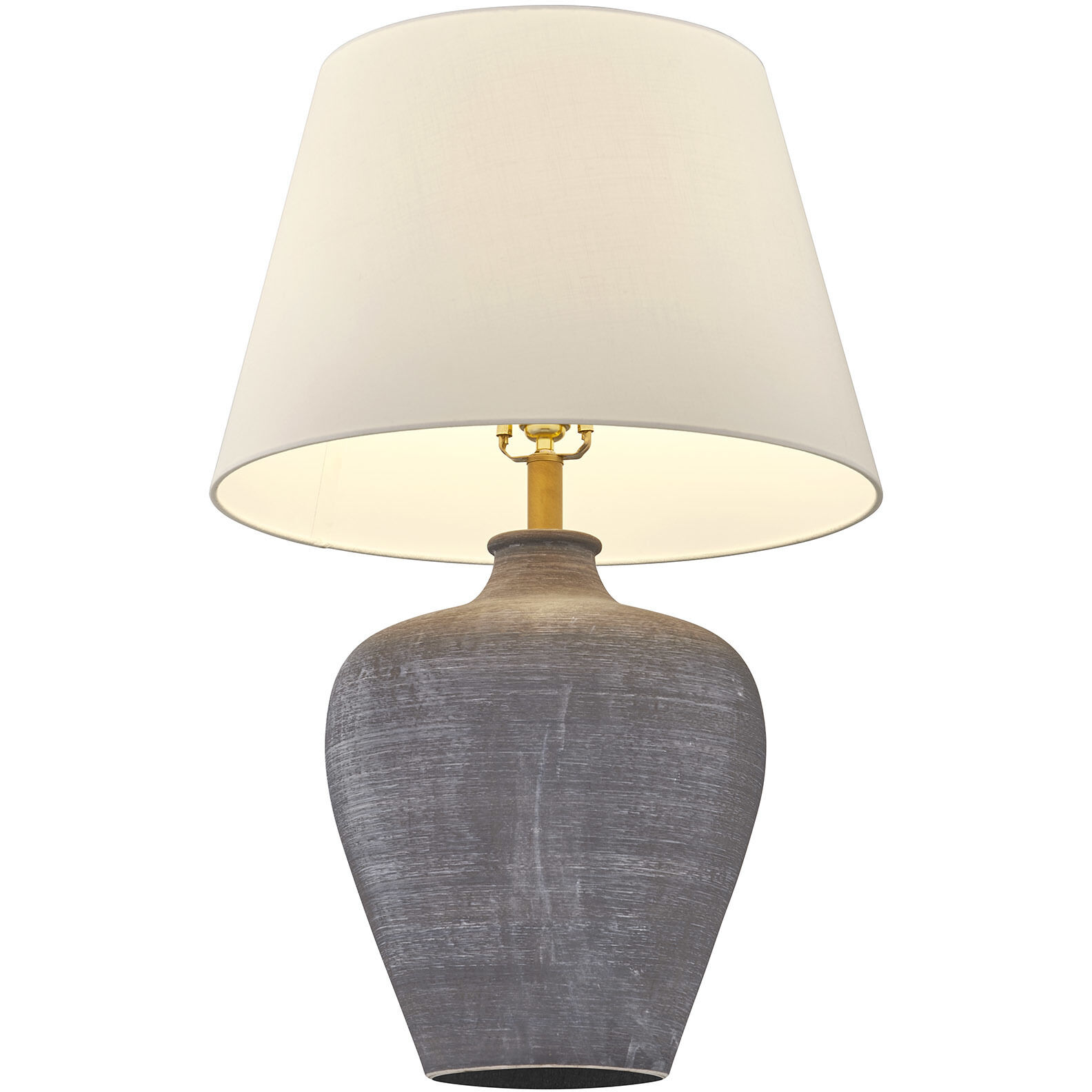 Dakota 29 inch 100.00 watt Gray Table Lamp Portable Light, Coco & Dash