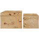 Burl Brown Box