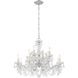 Maria Theresa 12 Light 29 inch Polished Chrome Chandelier Ceiling Light in Clear Swarovski Strass