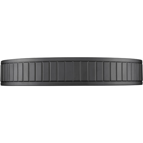 Madison LED 16.5 inch Matte Black Flush Mount Ceiling Light