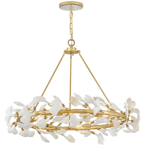 Audra 6 Light 36 inch Deluxe Gold Chandelier Ceiling Light