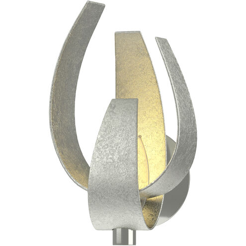 Corona 1 Light 7 inch Sterling Sconce Wall Light, Large
