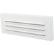 Tyler 12 8 watt White Step and Wall Lighting in 2700K, WAC Landscape