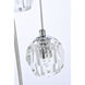 Eren 10 Light 11 inch Chrome Pendant Ceiling Light