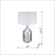 Anita 32.2 inch 40.00 watt White and Silver Table Lamp Portable Light