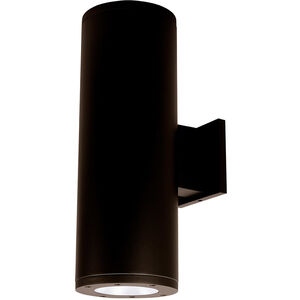 Cube Arch LED 5 inch Black Sconce Wall Light in B - Twrds wall