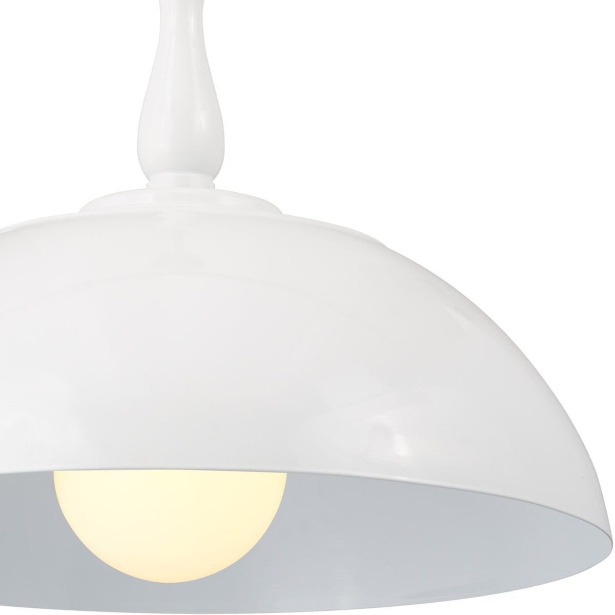 Homestead Fira 1 Light 18 inch White Pendant Ceiling Light, Fira