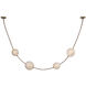 Anne-Marie Barton Dune LED 8 inch Russet Suede and Mottled Brass Belted Light Ceiling Light