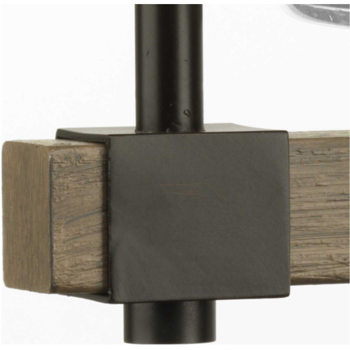 Barnes Mill 2 Light 16 inch Antique Bronze Semi-Flush Mount Ceiling Light