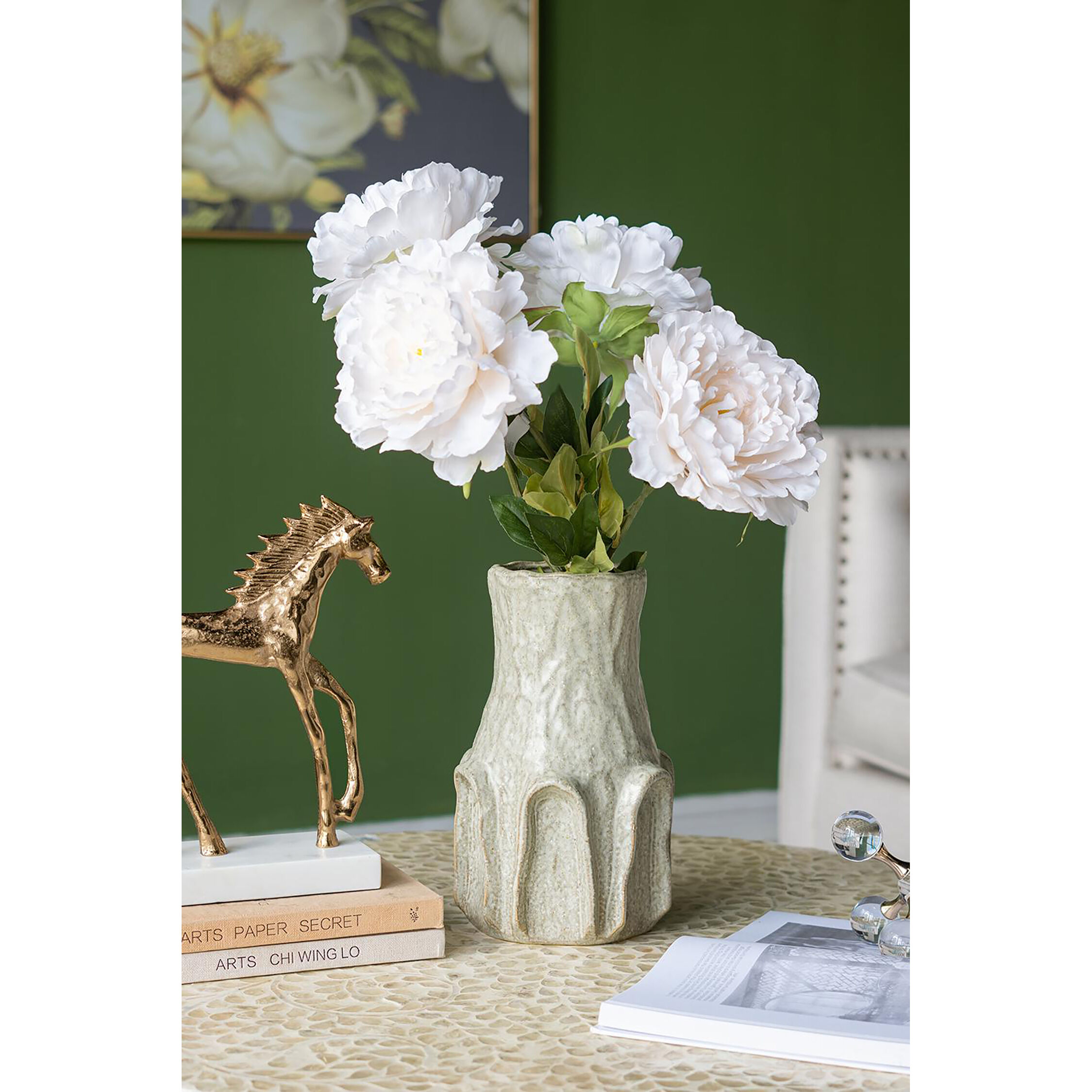 Hector 17.5 X 12 inch Statuette