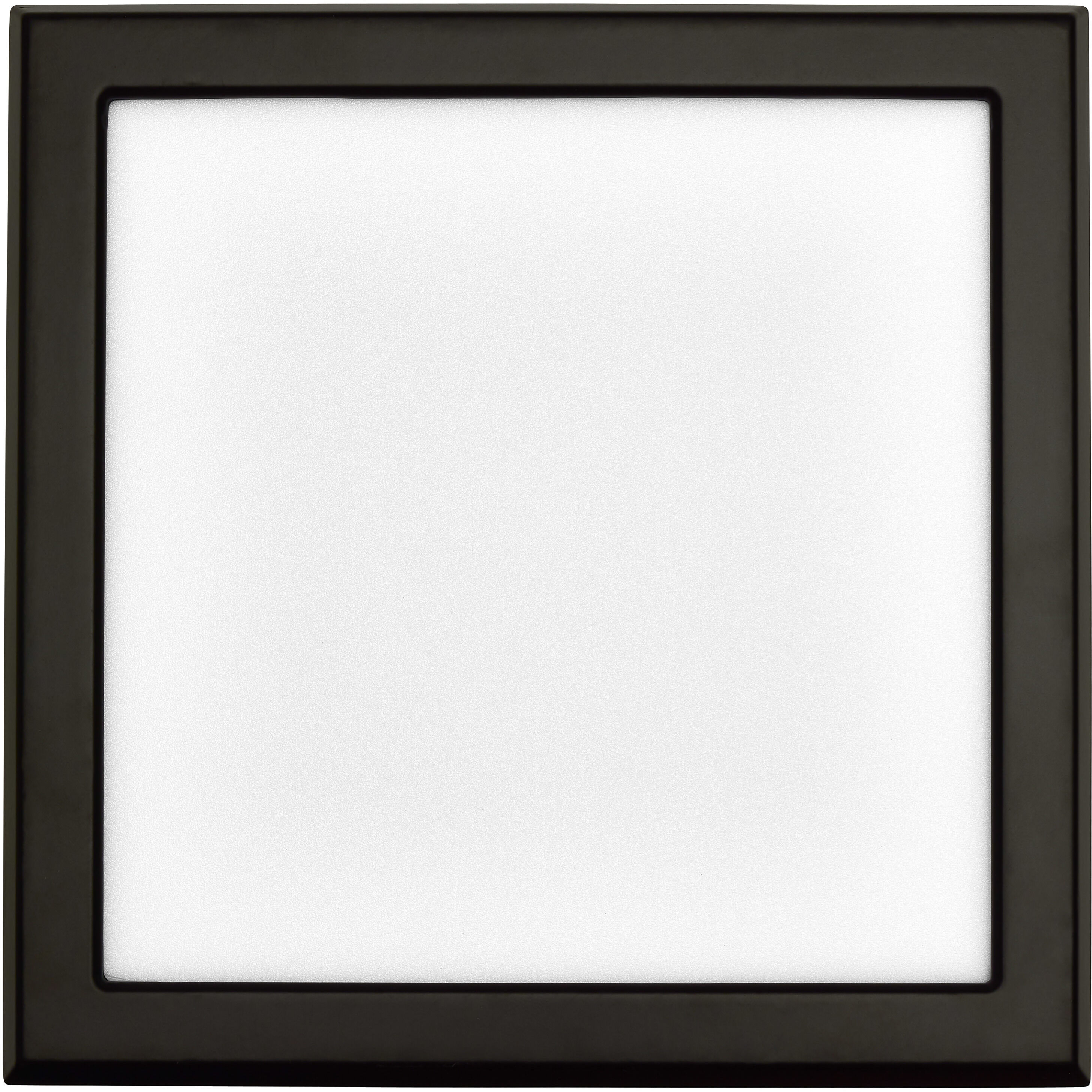 Blink LED 7 inch Black Flush Mount Ceiling Light