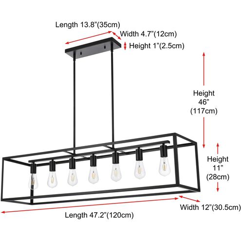 Judah Linear Pendant Ceiling Light