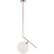 Ryland 1 Light 16 inch Chrome Pendant Ceiling Light