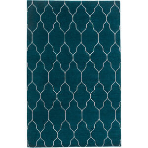 Gates 96 X 60 inch Emerald, Beige Rug