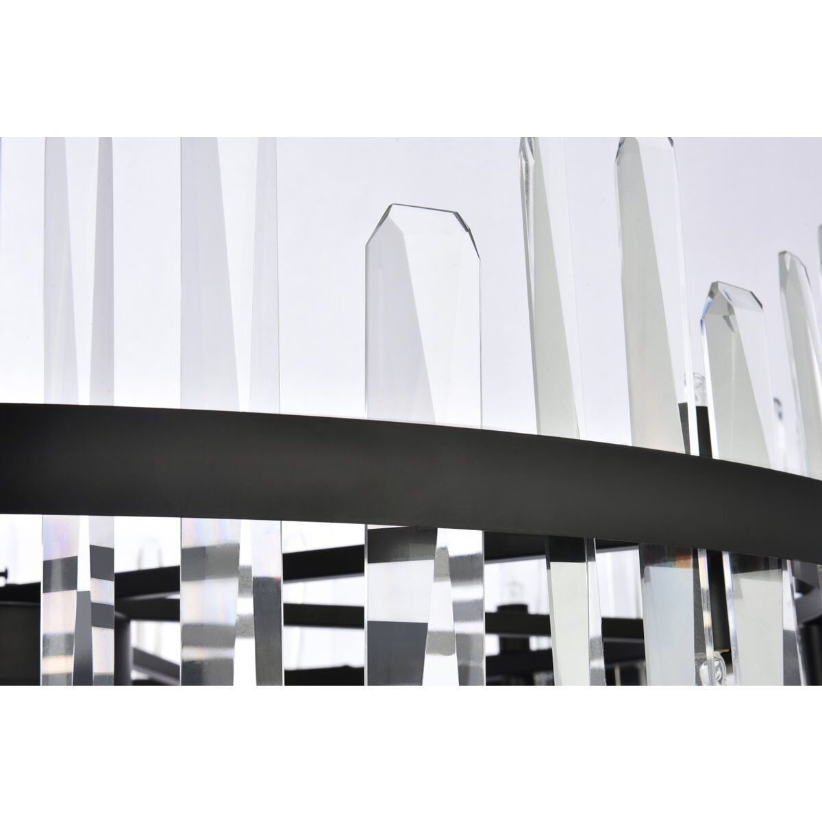 Serena 16 Light 36 inch Black Chandelier Ceiling Light