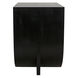 Burton 30 X 28 inch Hand Rubbed Black Side Table, Right