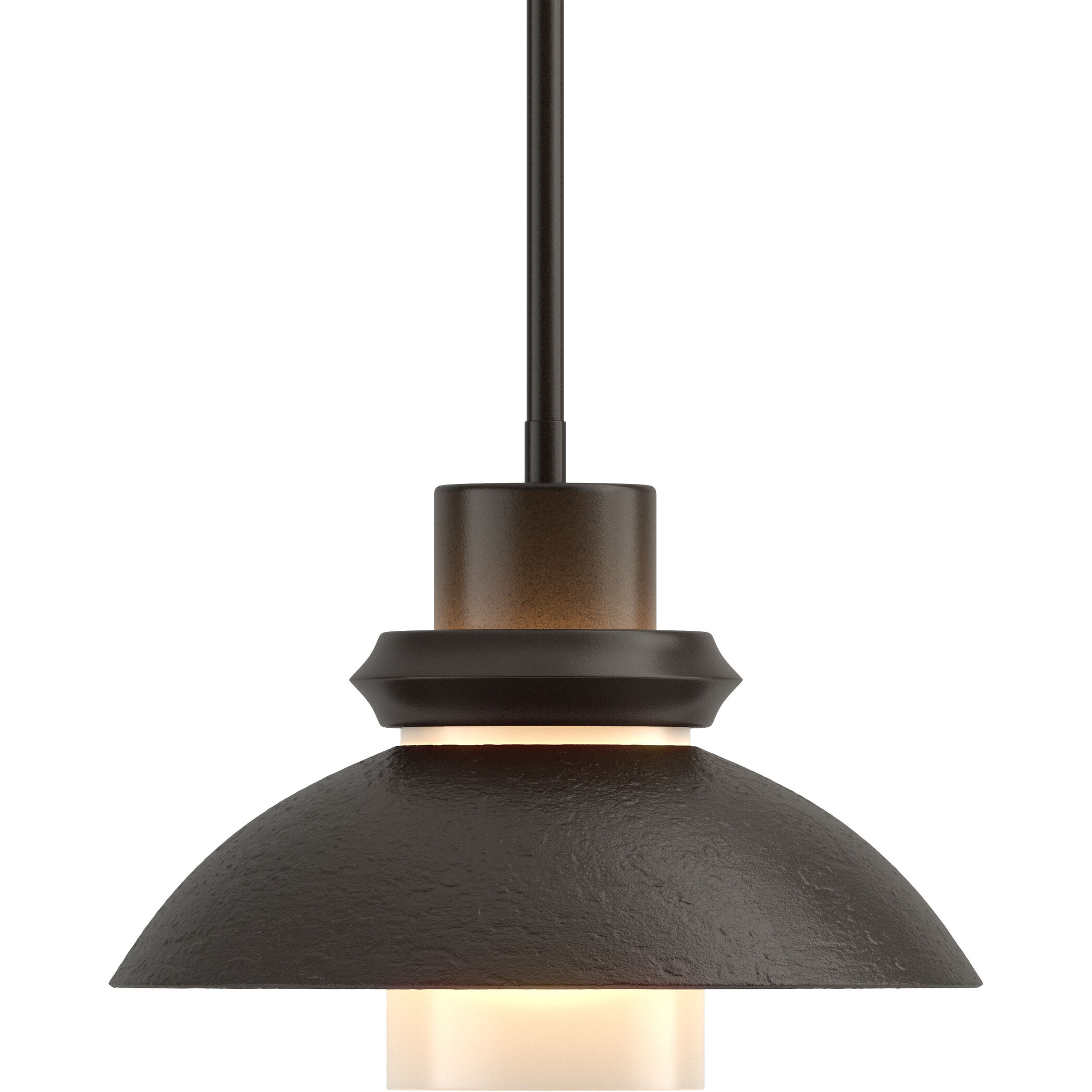Staccato 1 Light 10.5 inch Oil Rubbed Bronze Mini Pendant Ceiling Light, Large