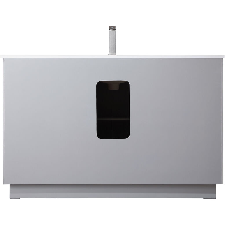 Hayes 54 X 22 X 35 inch Grey Vanity Sink Set