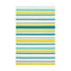 Maritime 36 X 24 inch Aqua/Ivory/Lime/Teal/Beige Indoor Area Rug, Rectangle