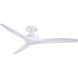 Spitfire Matte White Fan Motor