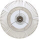 Klima 1 Light 8.5 inch Gold Pendant Ceiling Light