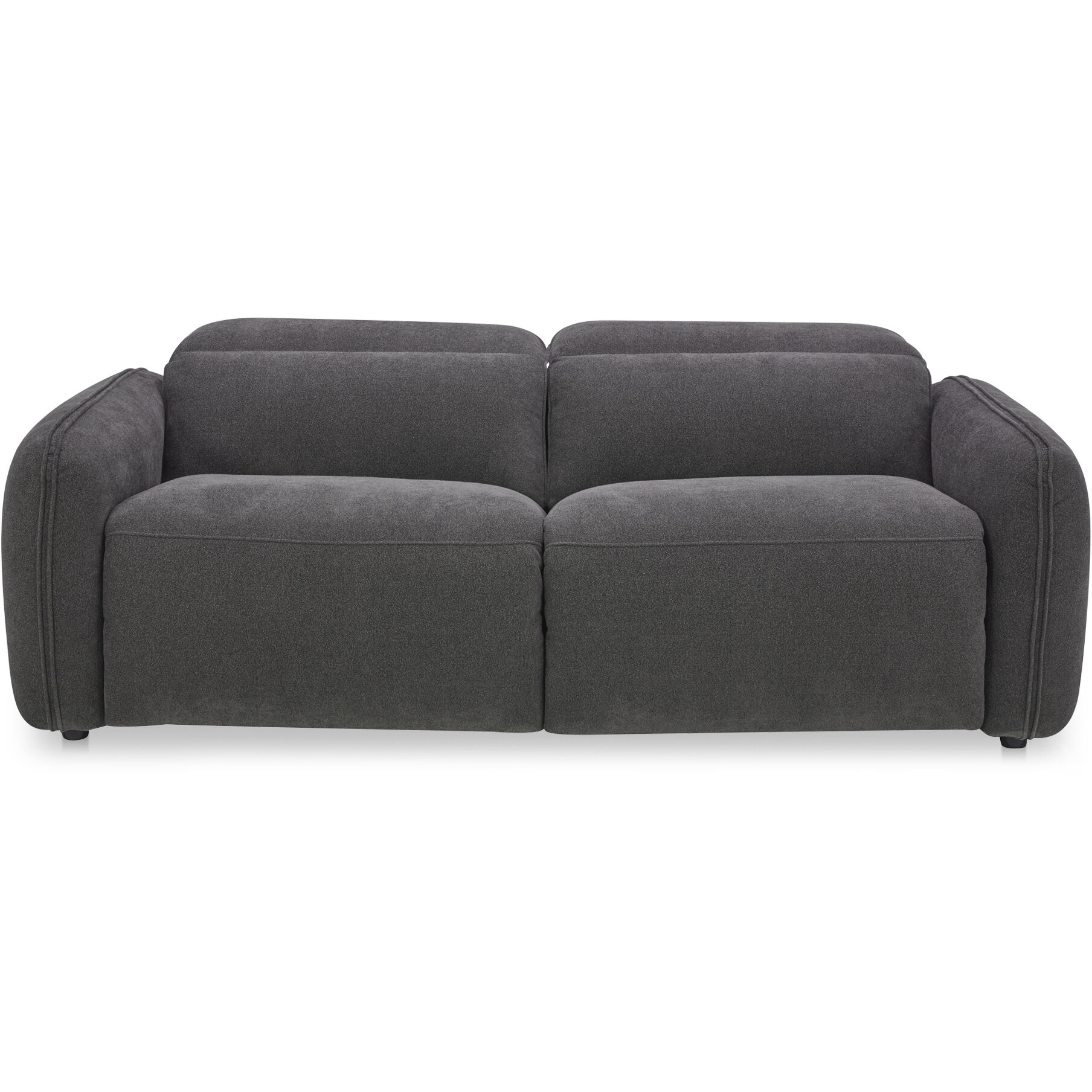 Eli Grey Sofa, Power Recliner