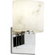 LumenAria LED 5.5 inch Matte Black ADA Wall Sconce Wall Light in 700 Lm LED, Rectangle