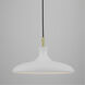 Cassidy 1 Light 21 inch Aged Brass/Soft Off White Pendant Ceiling Light