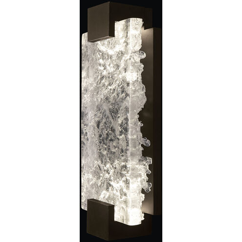 Terra Wall Sconce Wall Light in Bronze, Clear