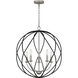 Bryn 5 Light 24 inch Antique Nickel Pendant Ceiling Light