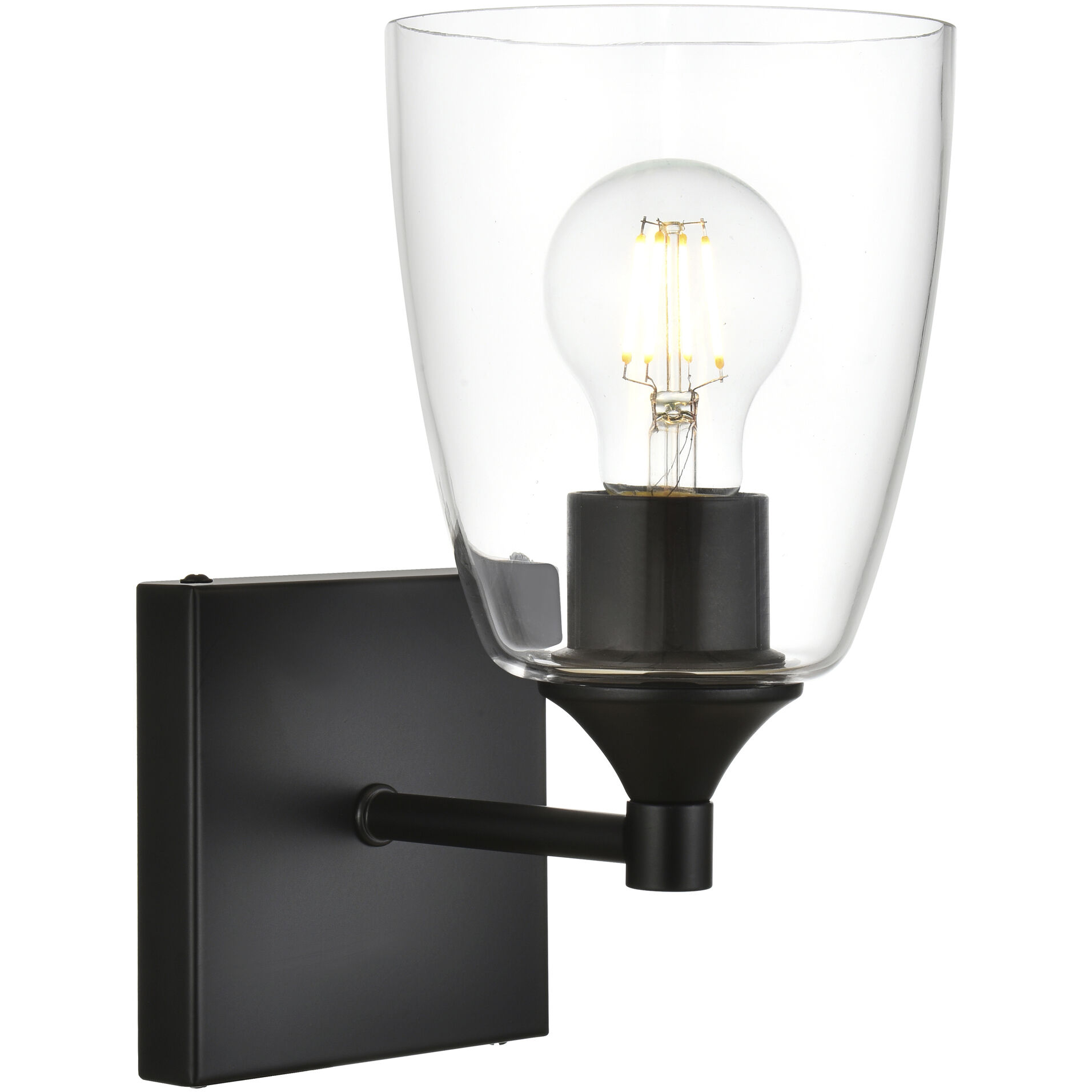 Gianni 1 Light 5 inch Black Bath Sconce Wall Light