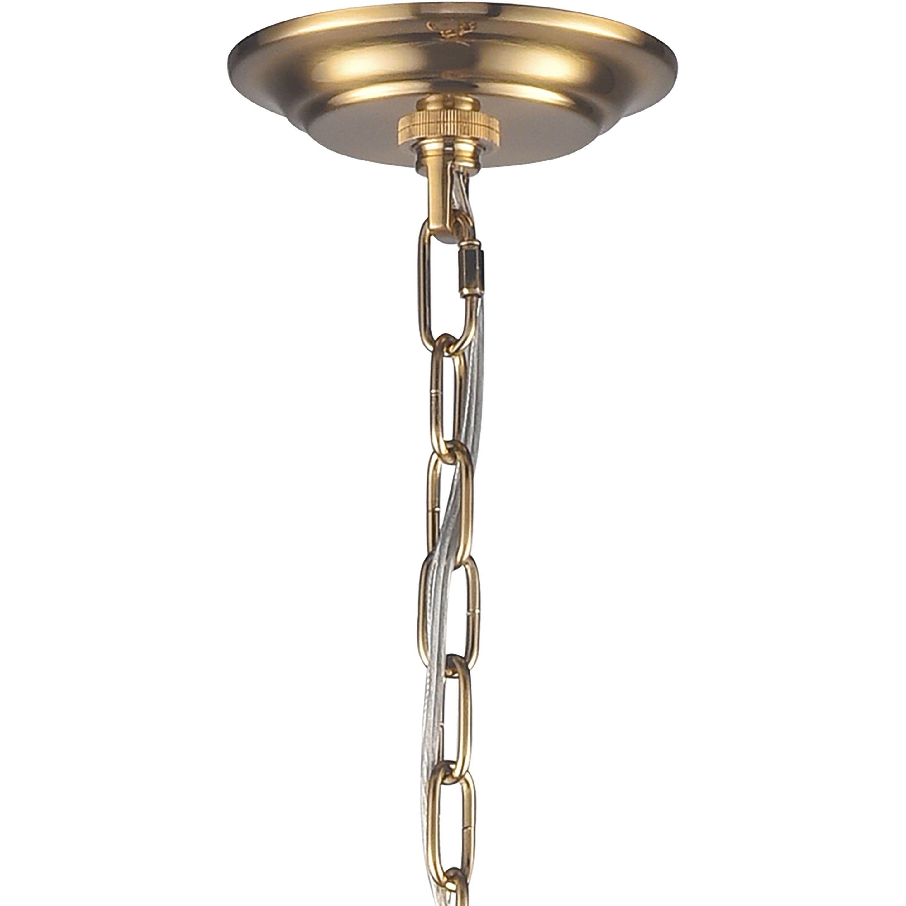 Orme 4 Light 27 inch White Chandelier Ceiling Light