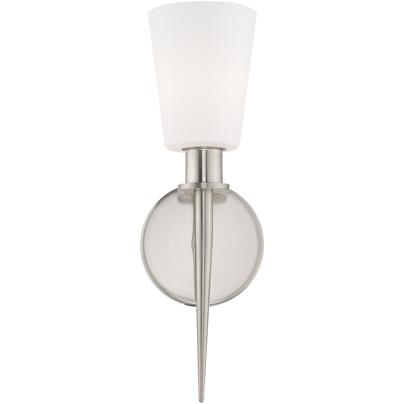 Witten 1 Light 4 inch Brushed Nickel ADA ADA Wall Sconce Wall Light