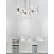 Samantha 12 Light 40 inch Polished Chrome Horizontal Chandelier Ceiling Light
