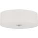 Mid Town LED 18 inch Brushed Steel Flush Mount Ceiling Light