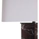 Lyon 30 inch 150 watt Rosso Levanto and Dark Bronze Table Lamp Portable Light