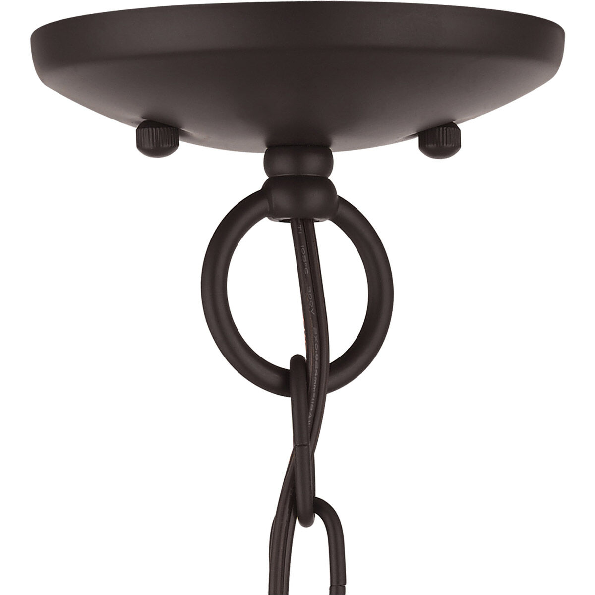 Aria 5 Light 23.5 inch Bronze Chandelier Ceiling Light
