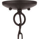 Aria 5 Light 24 inch Bronze Chandelier Ceiling Light