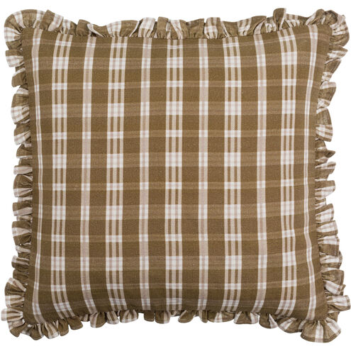Louisville 20 X 20 inch Taupe/Off-White Accent Pillow