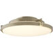 Metra LED 24.3 inch Soft Gold Flush Mount Ceiling Light