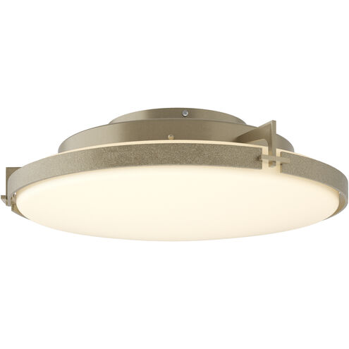 Metra LED 24.3 inch Soft Gold Flush Mount Ceiling Light